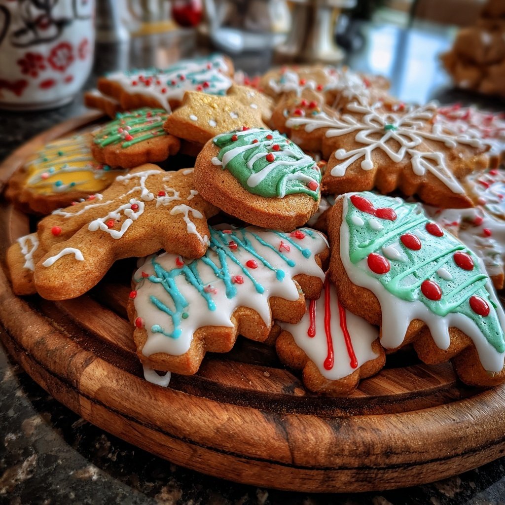 30 Pretty Christmas Cookies Easy Recipes