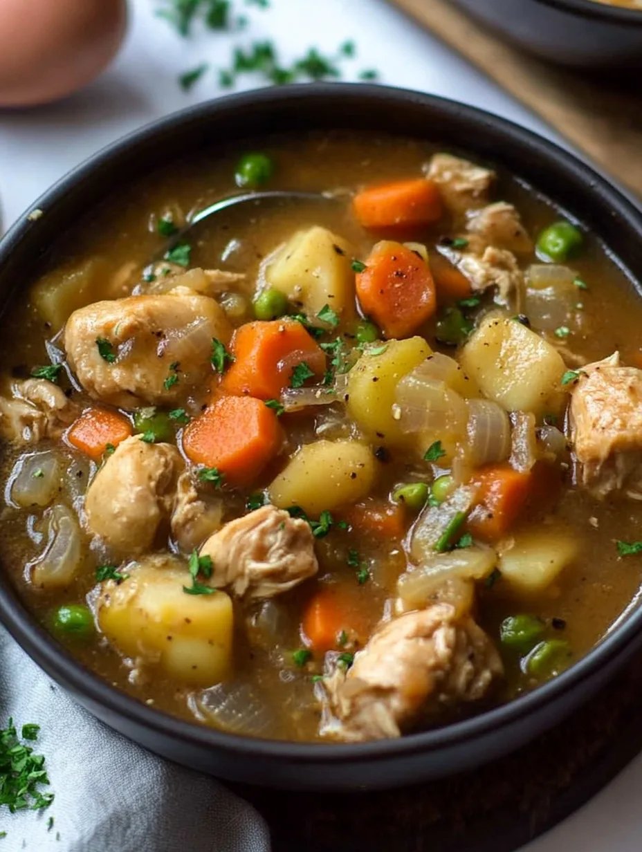 Slow Cooker Chicken Stew