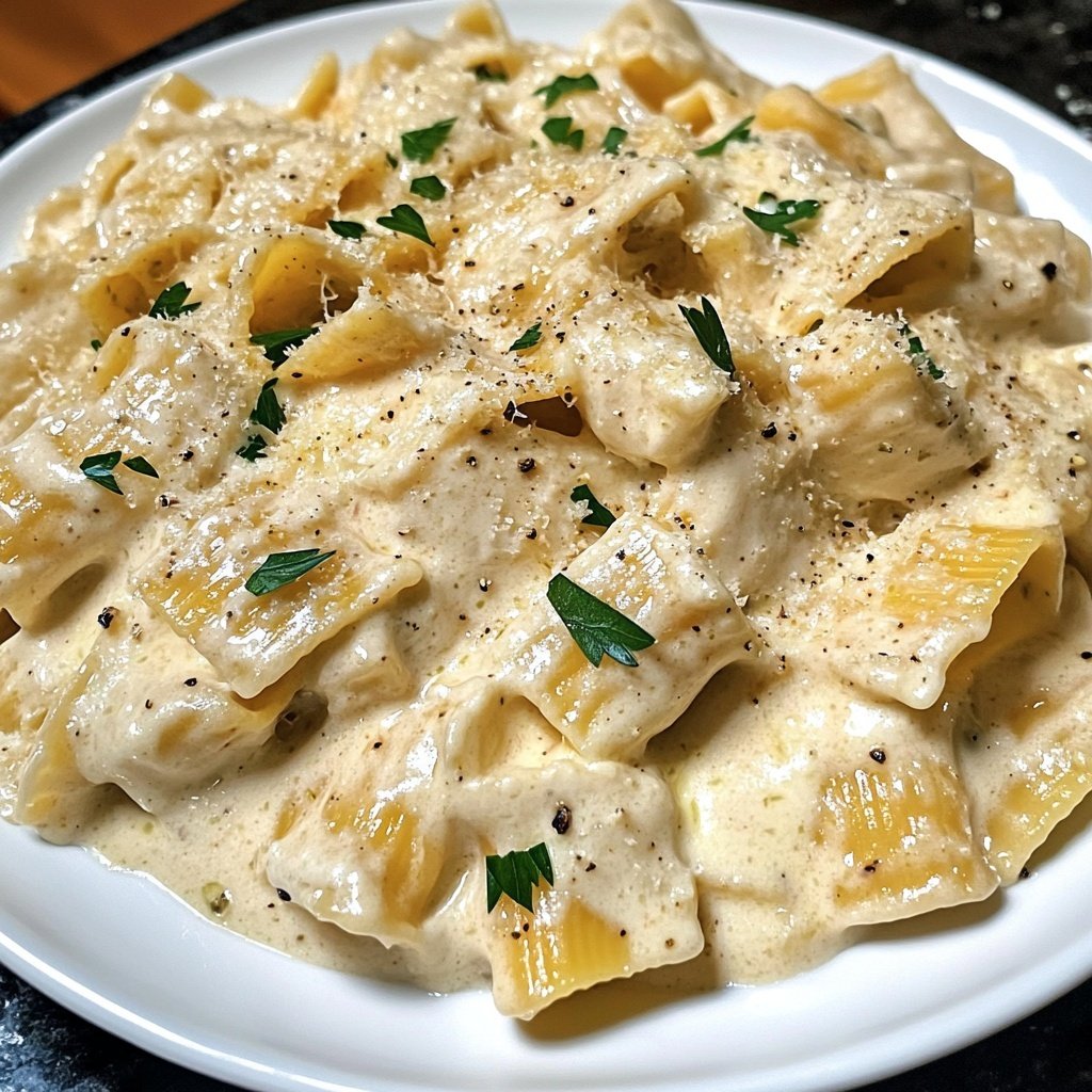 One-Pot Creamy Garlic Pasta