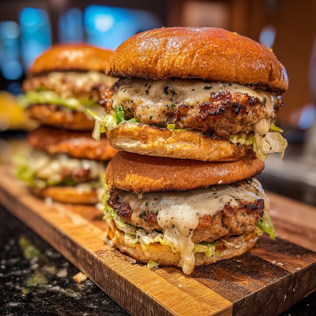 Baked Turkey Burgers