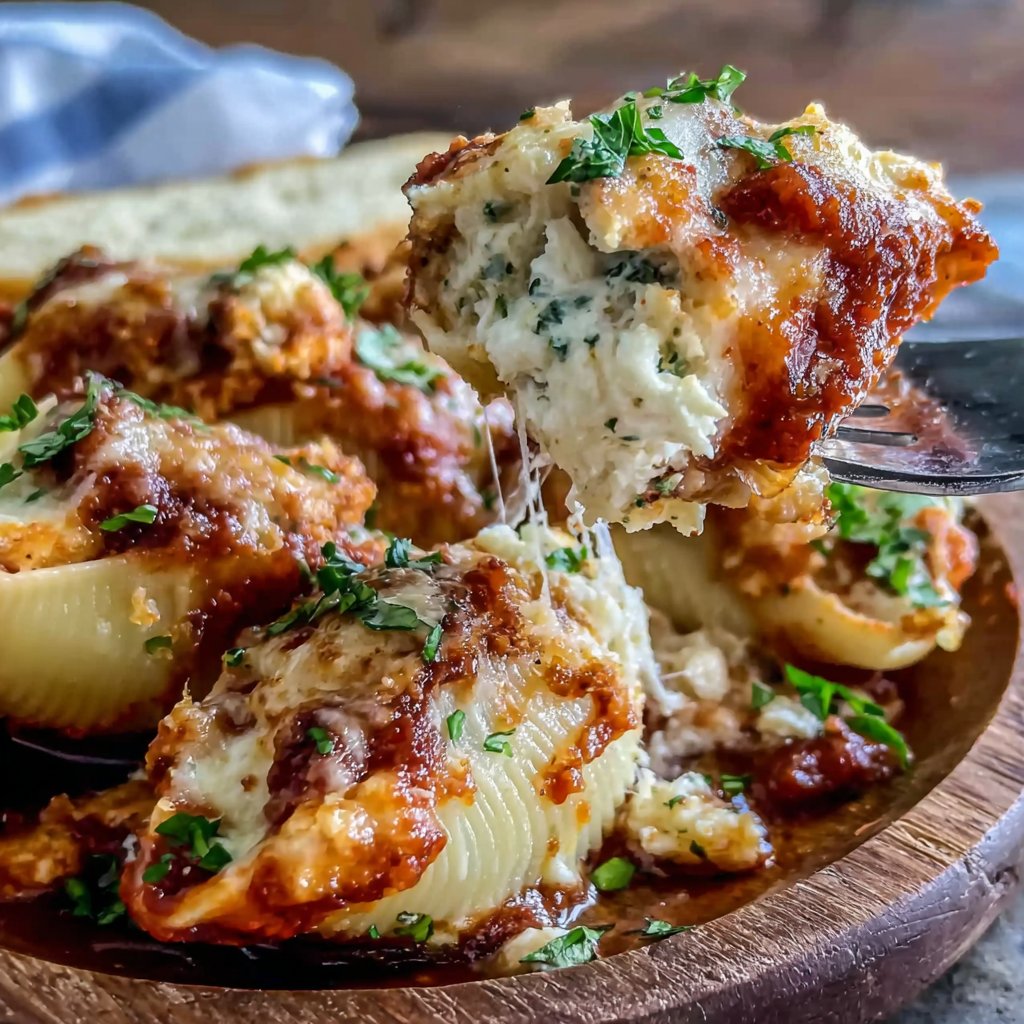 Comfort Food Stuffed Shells