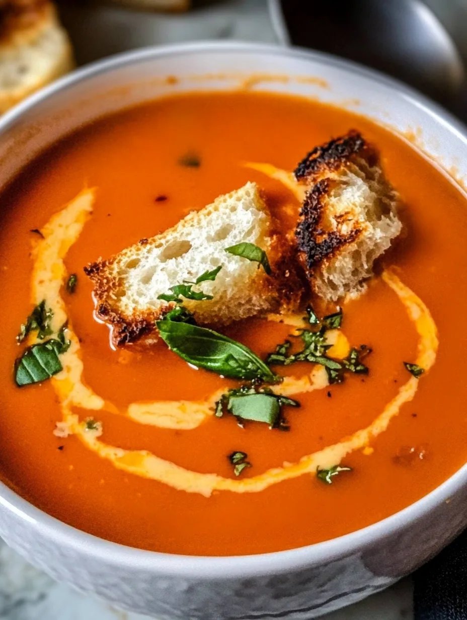 Easy Roasted Tomato Soup