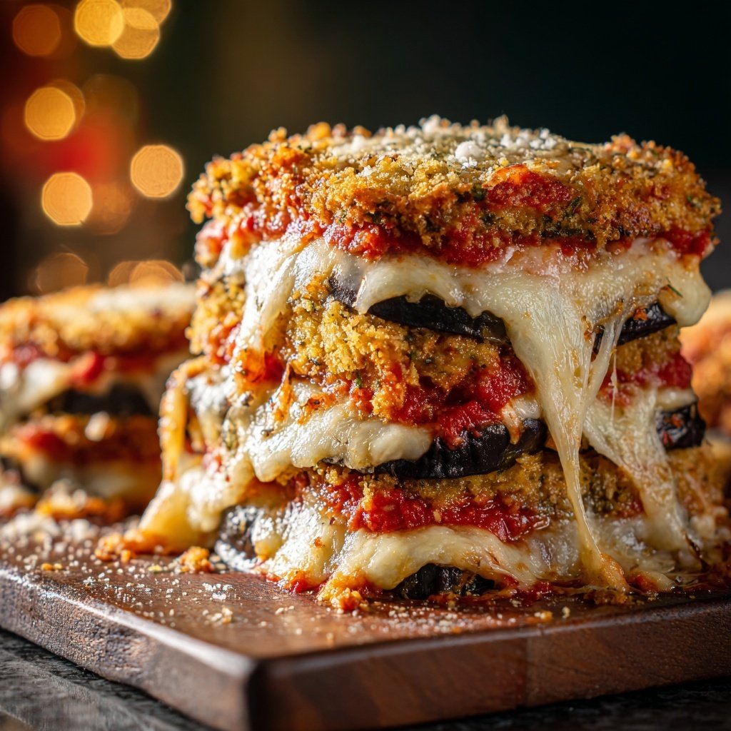 Eggplant Parmesan Bake
