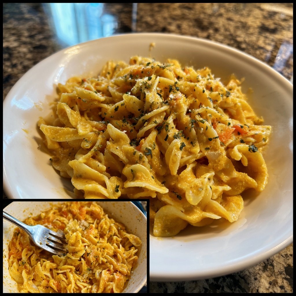 Creamy Pumpkin Pasta