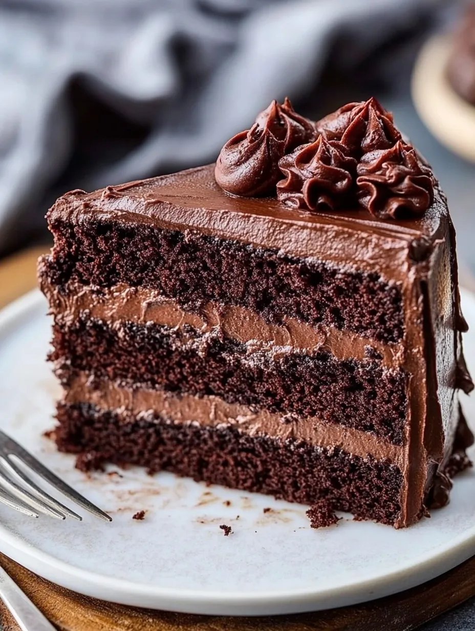 The BEST Healthy Chocolate Cake (NO sugar or fat!)