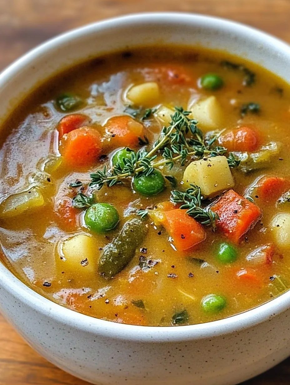 One-Pot Creamy Vegetable Soup
