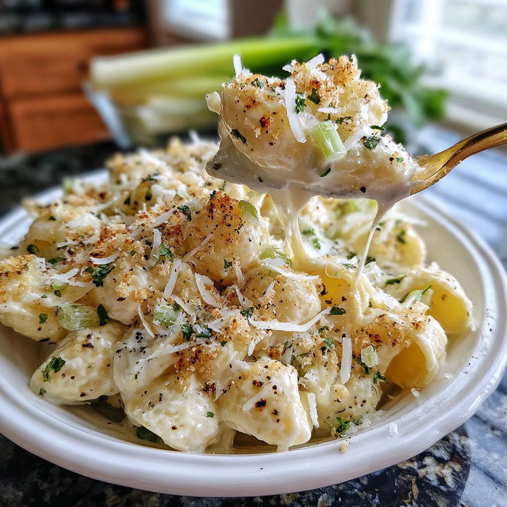 Creamy Celery Salad With Parmesan