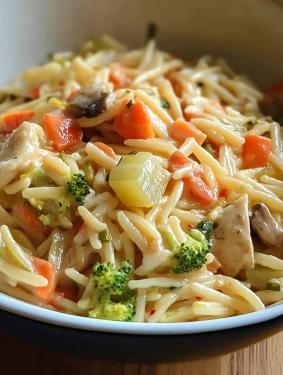Veggie Orzo